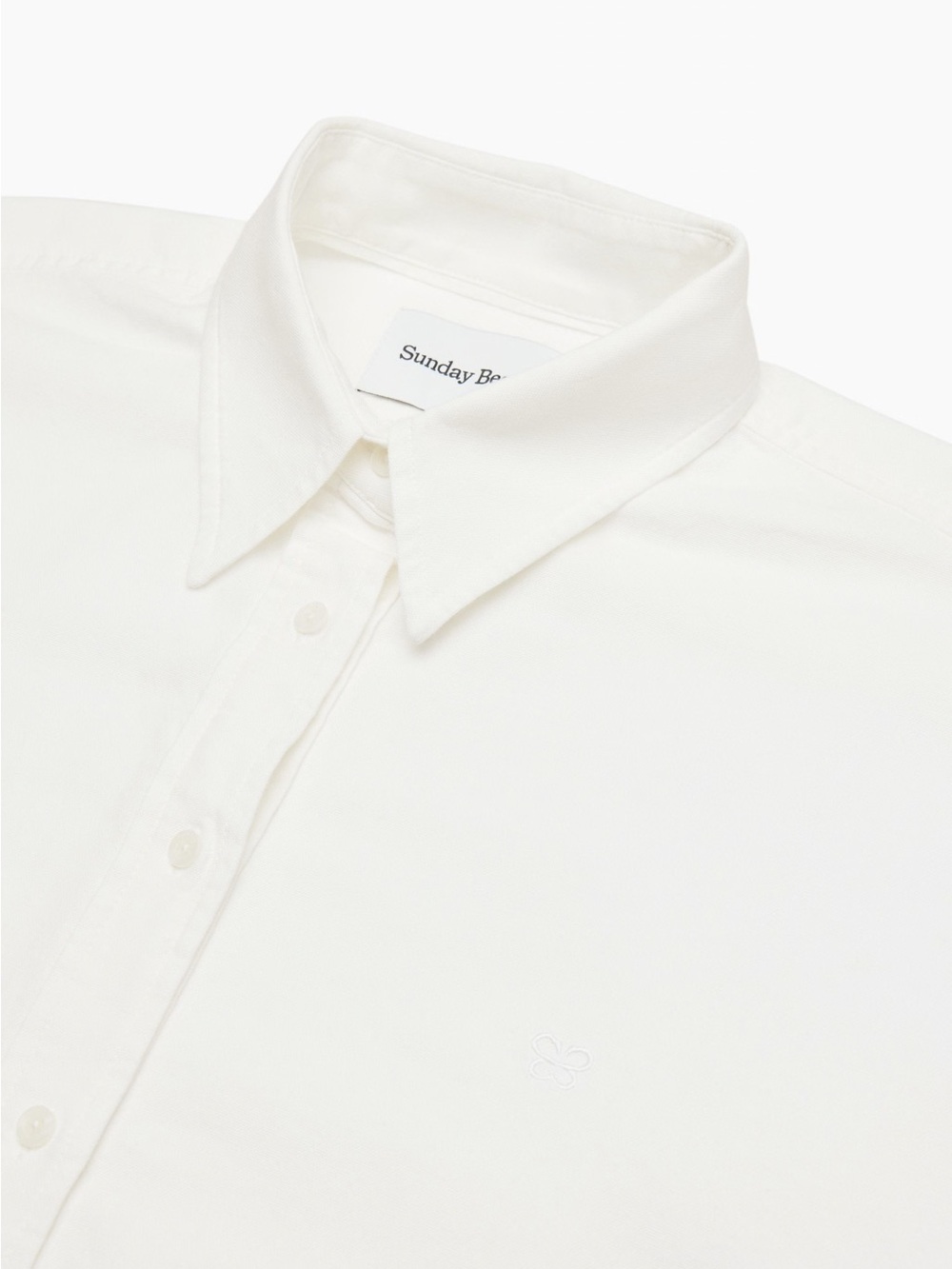 Sunday Best White Forward Poplin Button-Down Shirt